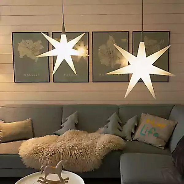 8 seasons design Shining Glory Star Pendelleuchte LED, ø55 cm - B-Ware - le günstig online kaufen