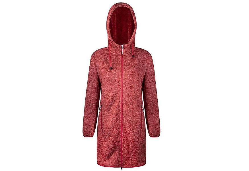 Blue Wave Fleecejacke Naomi Damen Strickfleecemantel Naomi mit Teddy-Futter günstig online kaufen