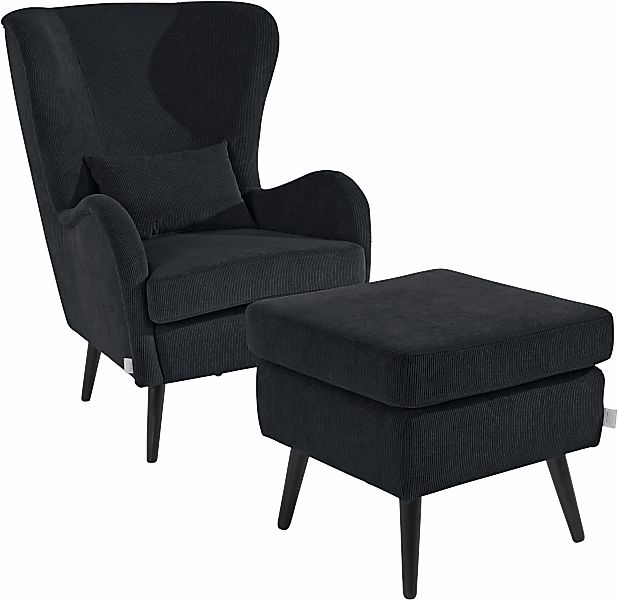 Home affaire Polsterhocker "Sallito", die kleinere Version von "Salla", in günstig online kaufen