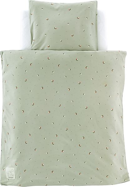 Träumeland Babybettwäsche "Jersey Fiore" 2 Stk. tlg. Blumen allover günstig online kaufen