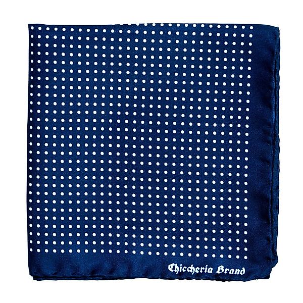 Chiccheria Brand Einstecktuch POLKA DOTS, Made in Italy, 100% Seide günstig online kaufen