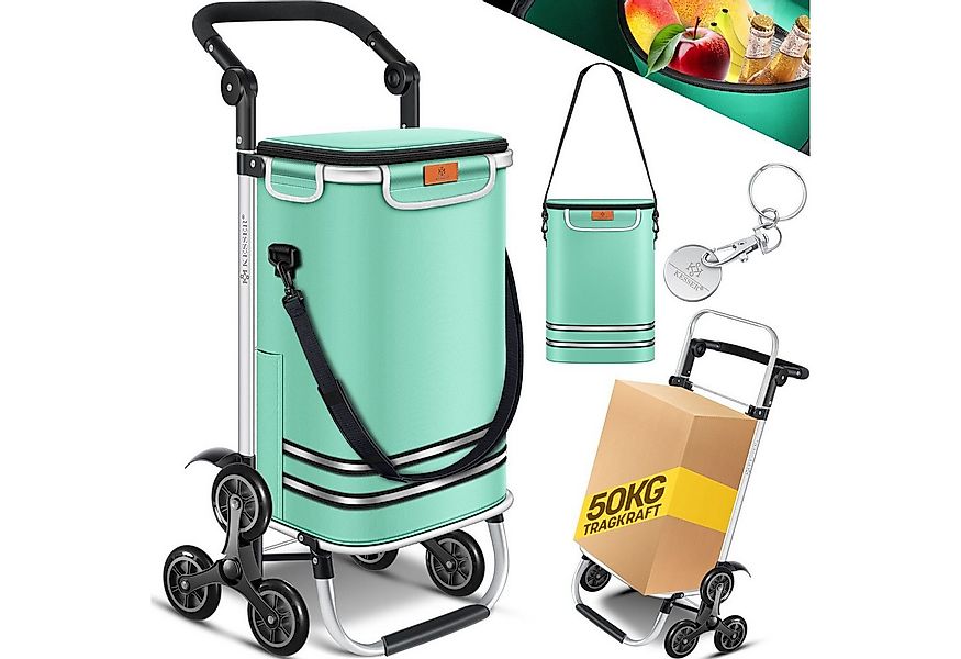 KESSER Einkaufstrolley, Einkaufstrolley mit Kühlfach ideal für Stufen belas günstig online kaufen