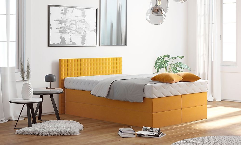 Westfalia Schlafkomfort Boxspringbett, mit Zierkissen, wahlweise mit Topper günstig online kaufen