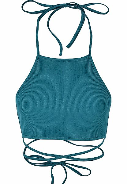 URBAN CLASSICS Tanktop "Urban Classics Damen Ladies Rib Trapeze Cropped Top günstig online kaufen