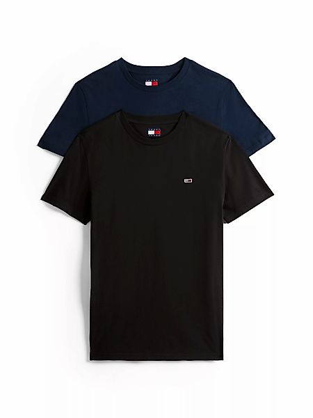 Tommy Jeans Rundhalsshirt "TJM XSLIM 2PACK JERSEY TEE EXT", (Packung, 2er-P günstig online kaufen