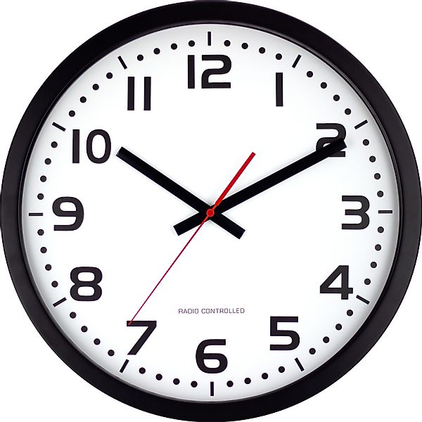 EUROTIME Funkwanduhr 59990 (automatische Zeiteinstellung und günstig online kaufen