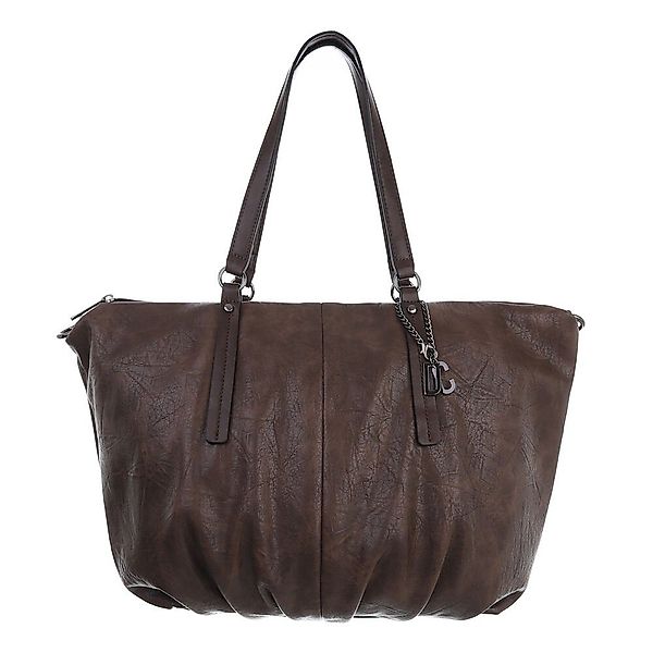 Ital-Design Schultertasche Mittelgroße, Damentasche used Look günstig online kaufen