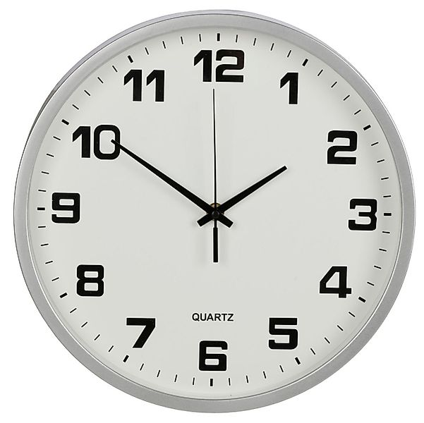 BURI Wanduhr Wanduhr 30cm Küchenuhr Wohnzimmeruhr Baduhr Uhr Quarz Quartz U günstig online kaufen