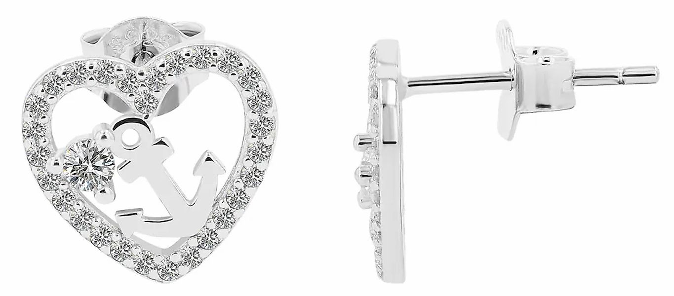 Adelia´s Paar Ohrhänger "Damen Ohrringe – Ohrstecker aus 925 Silber" Eine s günstig online kaufen
