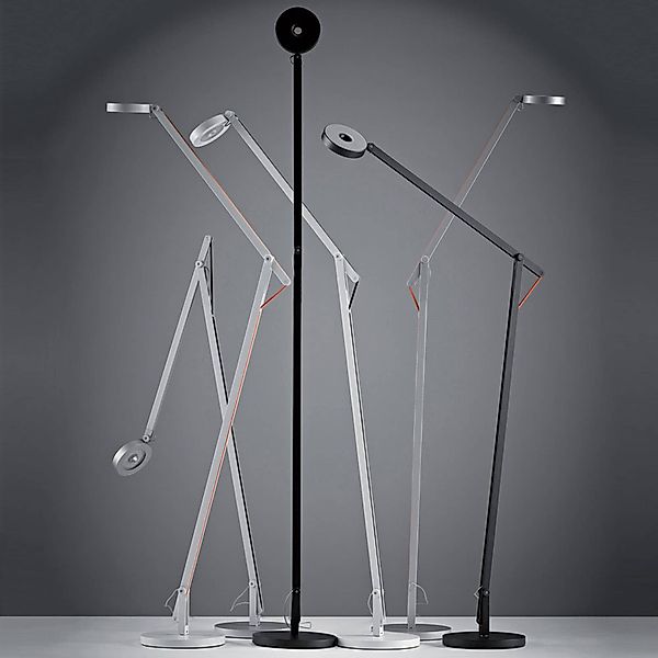 Rotaliana String F1 DTW Stehlampe weiß, schwarz günstig online kaufen
