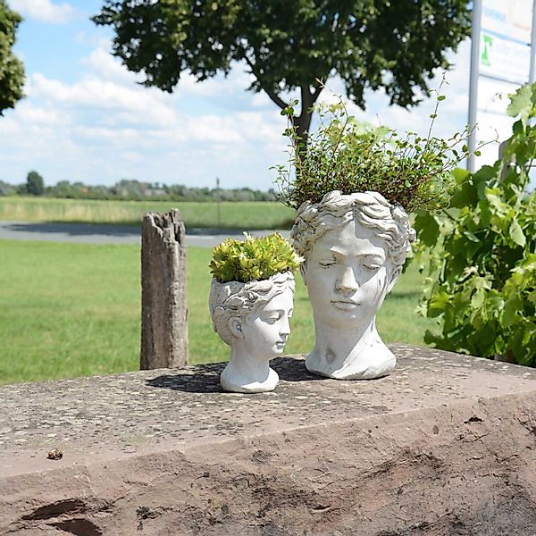 UNUS GARDEN Blumentopf Büste Frauenkopf zum günstig online kaufen