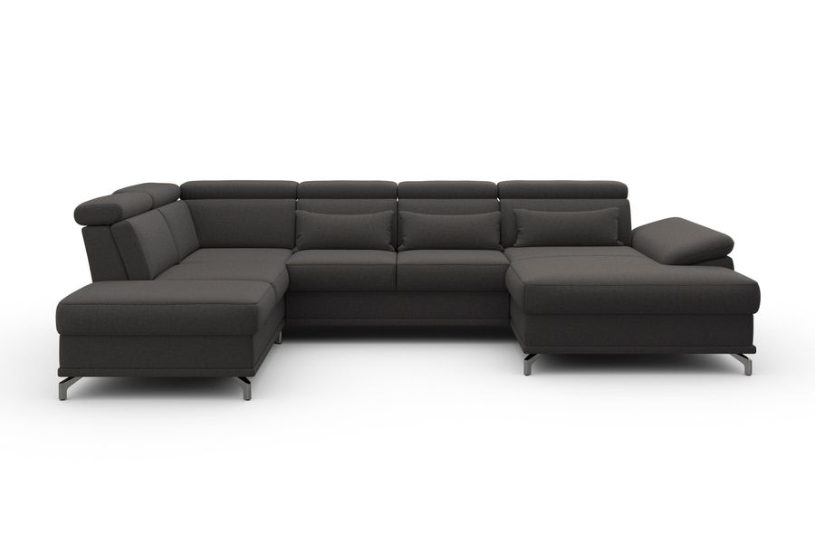 sit&more Wohnlandschaft "Cabrio U-Form, B: 359 cm, mit Sitztiefen-, Arm- & günstig online kaufen