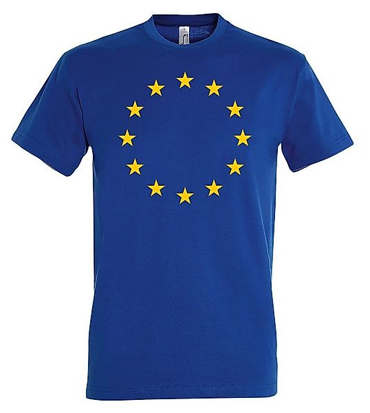 Youth Designz Print-Shirt EU Europa Flagge Herren T-Shirt mit modischem EU günstig online kaufen