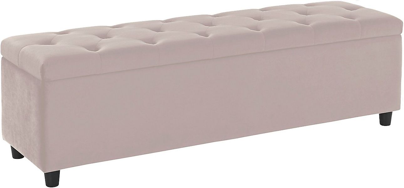 Home affaire Bettbank Relaxy, gesteppt, mit Staufach günstig online kaufen