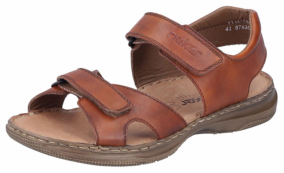 Rieker Sandale, Sommerschuh, Klettschuh, Freizeitsandale, mit Leder-Innenso günstig online kaufen