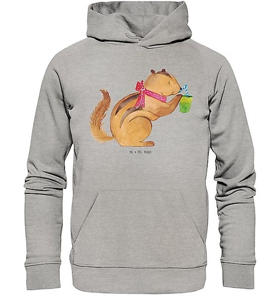 Mr. & Mrs. Panda Hoodie Eichhörnchen Smoothie Größe XXL - Heather Grey - Ge günstig online kaufen