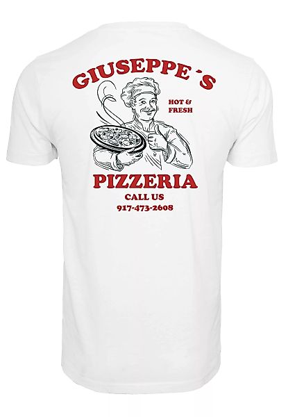 MisterTee Kurzarmshirt "MisterTee Herren Giuseppes Pizzeria Tee", (1 tlg.) günstig online kaufen
