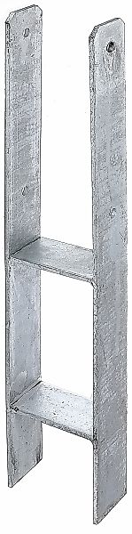 Alberts H-Pfostenanker Materialstärke 6 mm, lichte Breite 101 mm, Höhe 600 günstig online kaufen