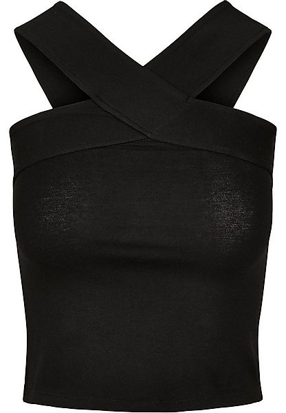 URBAN CLASSICS Muskelshirt Urban Classics Damen Ladies Cross Top (1-tlg) günstig online kaufen