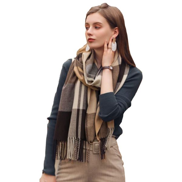 Coonoor Modeschal Damen Kariert Oversized Schal günstig online kaufen