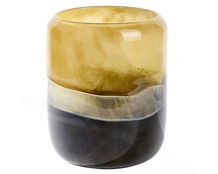 Lambert Dekovase Vase Enshi Glas Bernstein (22cm) günstig online kaufen