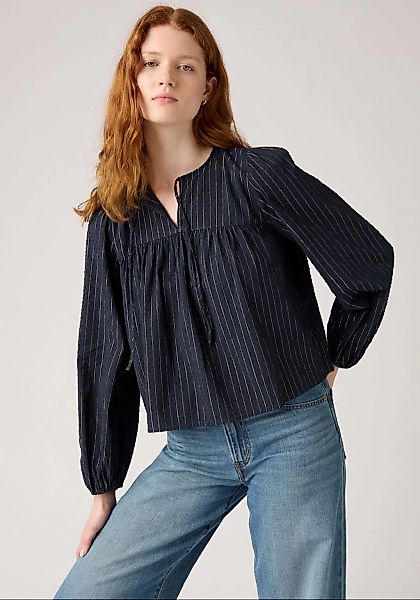 Levis Klassische Bluse "JOSEPHINE LS HOLI" mit elastischem Bund günstig online kaufen