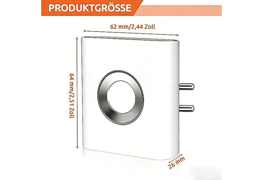 PRIISF Wandleuchte 2 Stück LED Nachtlicht Steckdosenleuchte mit Bewegungsme günstig online kaufen