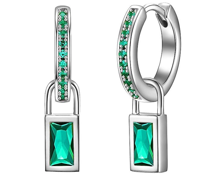 Glanzstücke München Paar Creolen silber, Creolen Sterling Silber Zirkonia g günstig online kaufen