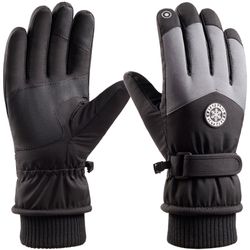 Sunicol Skihandschuhe Wasserdichte Touchscreen Winterhandschuhe Warm günstig online kaufen