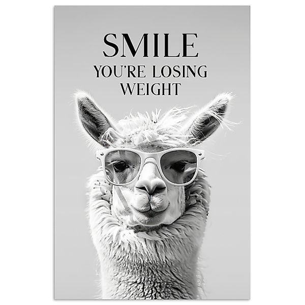 MuchoWow Poster Zitate - Lama - günstig online kaufen
