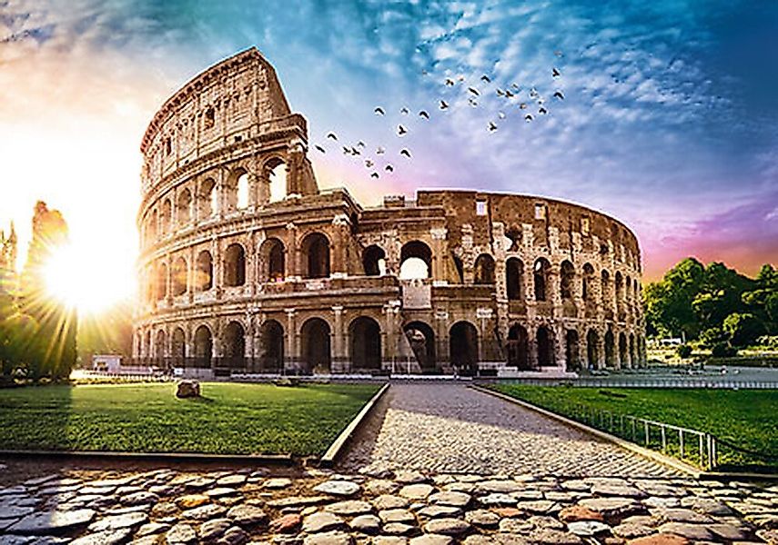 Trefl GmbH Puzzle Sonnendurchflutetes Kolosseum, Puzzleteile günstig online kaufen
