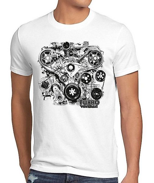 style3 T-Shirt Turbo Vintage muscle car auto mustang motor us werkstatt tun günstig online kaufen
