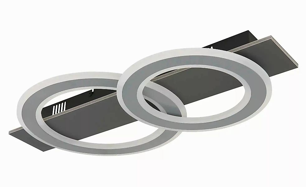 Globo Lighting Deckenleuchte   ¦ schwarz ¦ Maße (cm): B: 63 H: 7 Lampen & L günstig online kaufen