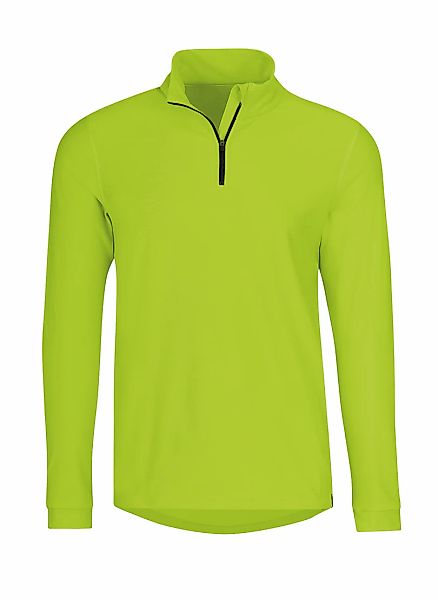 Trigema Sweatshirt "TRIGEMA Langärmeliges Sportshirt mit Reißverschluss" günstig online kaufen
