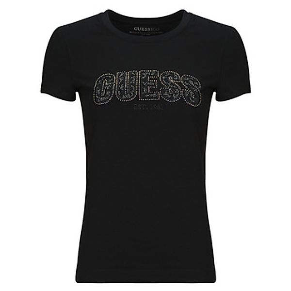 Guess T-Shirt T-Shirt LOGO LACE Kurzarmshirt günstig online kaufen