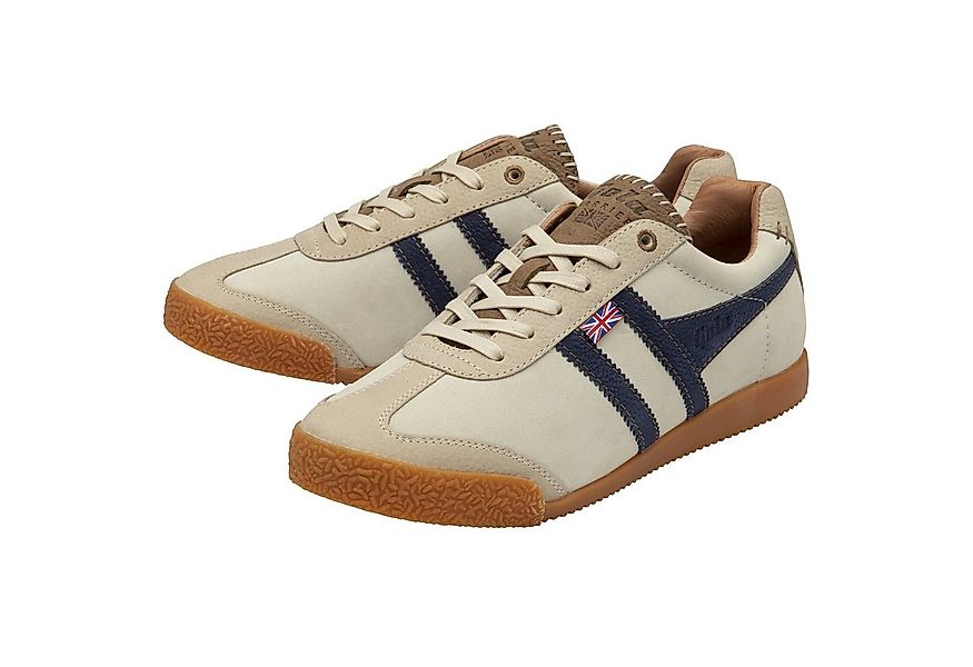 Gola Harrier Cambridge 2024 - Made in England - beige/navyblau Herren Sneak günstig online kaufen
