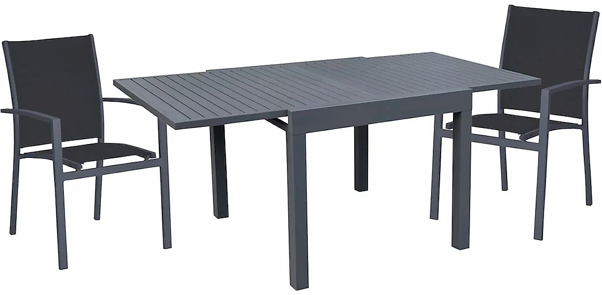 Garden Pleasure Garten-Essgruppe "ELENA" Set, 3 Stk. tlg. günstig online kaufen