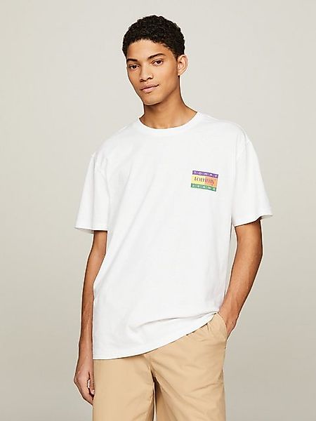 Tommy Jeans T-Shirt TJM REG SUMMER FLAG TEE EXT Mehrfarbiger Rückenprint günstig online kaufen