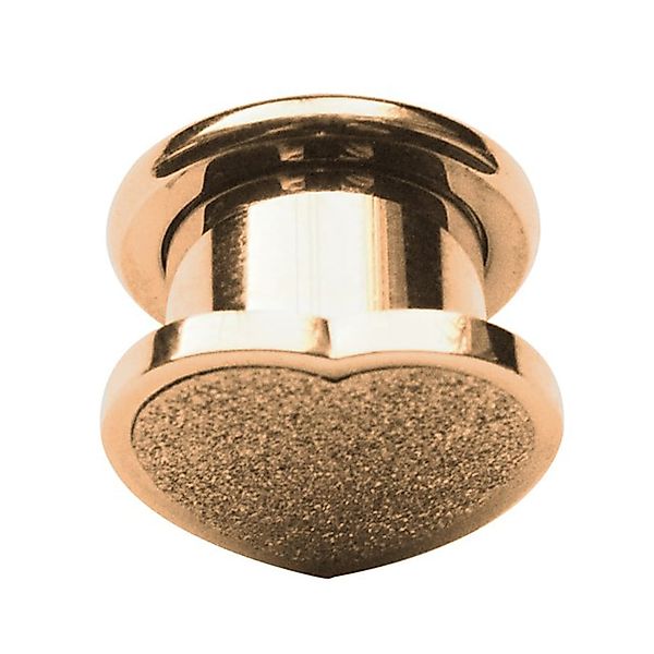 Adelia´s Dehnschnecke "Piercing  Ohrpiercing" aus 316l Stahl PVD 18kt. Rosè günstig online kaufen