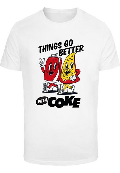 Merchcode T-Shirt Merchcode Things Go Better with Coke (1-tlg) günstig online kaufen