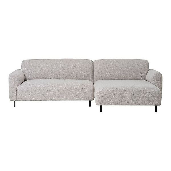 ebuy24 Sofa Salvador Sofa Rechtsdrehend hellgrau. günstig online kaufen