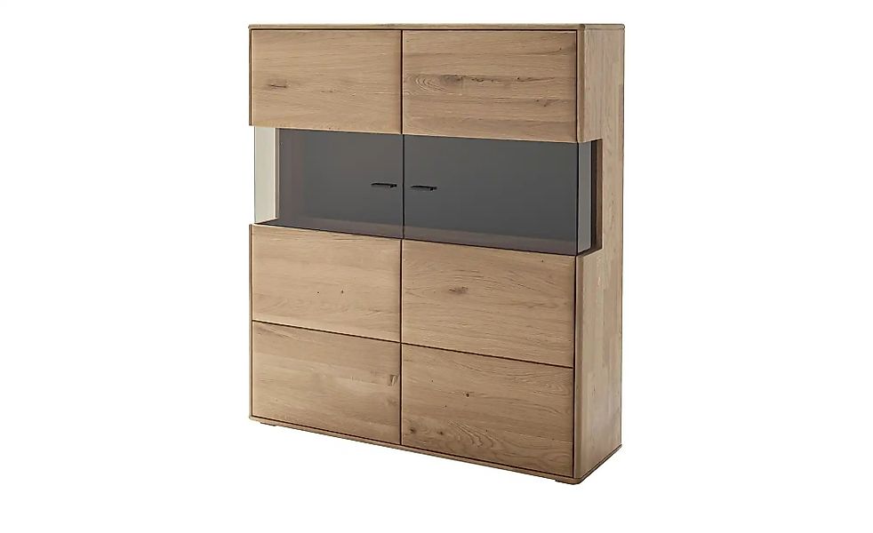 MONDO Highboard  Mondo ¦ holzfarben ¦ Maße (cm): B: 124 H: 140 T: 37.0 Komm günstig online kaufen