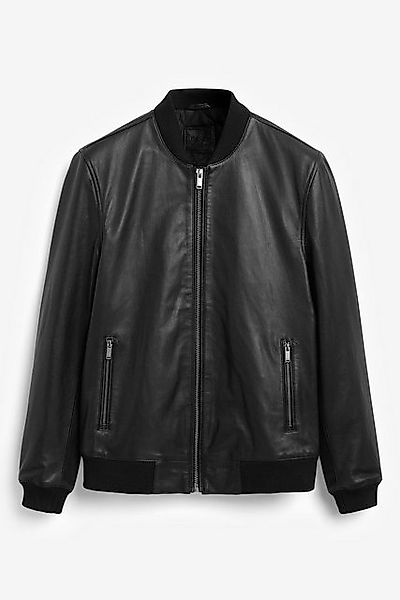 Next Lederjacke Signature Bomberjacke aus Leder günstig online kaufen
