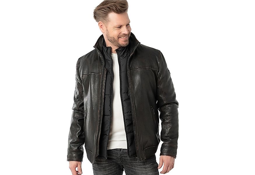 Mauritius Lederjacke 1201-0769 Mauritius - Herren Lederjacke Lammnappa schw günstig online kaufen