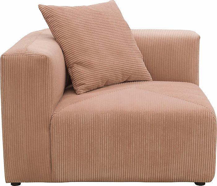 RAUM.ID Sofa-Eckelement "Gerrid", Cord-Bezug, Modul-Eckelement, auch einzel günstig online kaufen