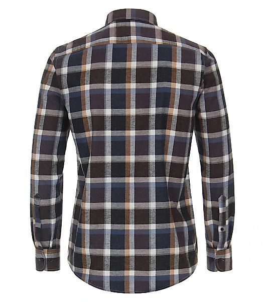 CASAMODA Flanellhemd "CASAMODA Flanellhemd kariert" günstig online kaufen