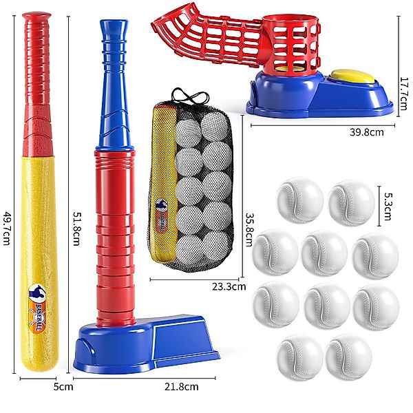 TEMI Outdoor-Spielzeug Spielset mit Baseballschläger, Spielball günstig online kaufen