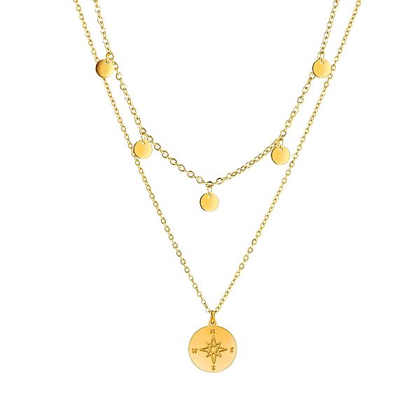 Kim Johanson Schmuckset Kompass, mit Plättchen- günstig online kaufen