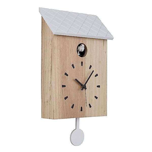 GLOBO LIGHTING Wanduhr (Wanduhr Holzuhr Kuckucksuhr günstig online kaufen