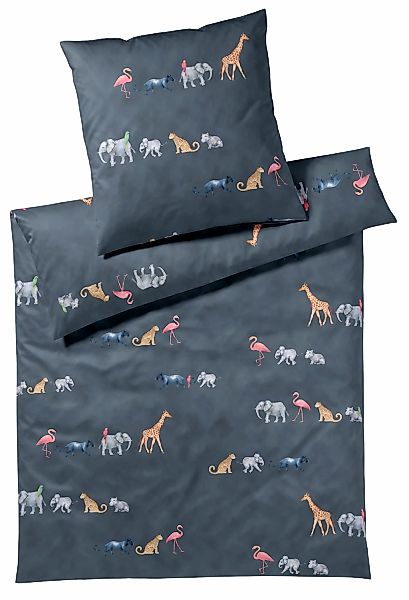 Elegante Bettwäsche "Parade" 2 Stk. tlg. angenehmes Hautgefühl günstig online kaufen